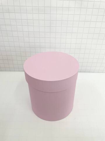 Цилиндр одиночный, Розовый, 18*18 см, 1 шт.