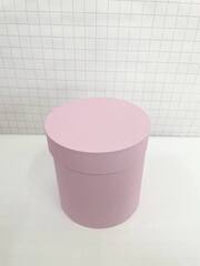 Цилиндр одиночный, Розовый, 18*18 см, 1 шт.