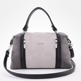 Сумка Саломея 127 мульти итальянский серо-черный