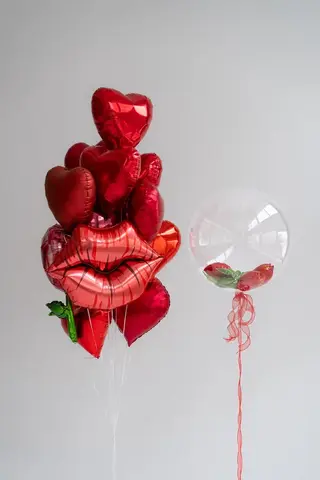 Сет гелиевых шаров Симфония любви
