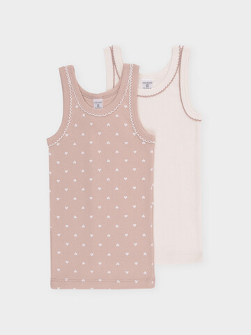 набор майка  для девочки  К 1181-2уп/айвори,нюдовый беж,сердечки