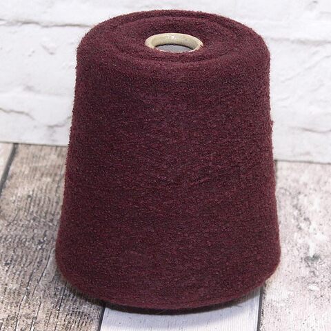 Микробукле кашемир (32%) с альпакой GARGANTU / SPUMA 1800 прелая вишня