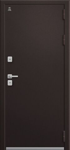 Термодверь входная Центурион Т-6/1 (2026) зеркало, 2 замка, 1,4 мм металл, (шоколад букле+миндаль) #2