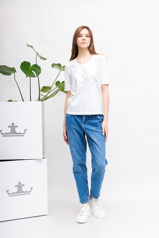 Bianca Футболка со стразами