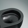 Ceramica Nova Modena CN6063MDH Подвесной унитаз c ультра тонким сидением и крышкой с функцией плавного закрытия, цвет: темный антрацит матовый