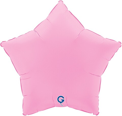 Г 18''/46 см, Звезда, Матовый, Розовая Сакура, 1 шт.