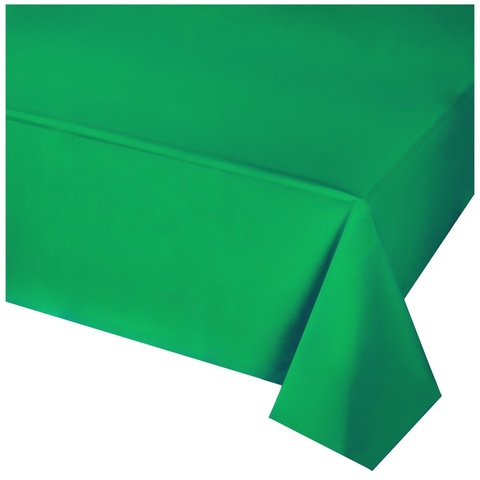 Скатерть п/э зеленая 1,4х2,75м