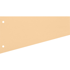 Разделитель листов Attache картонный 100 листов оранжевый (230x120 мм)