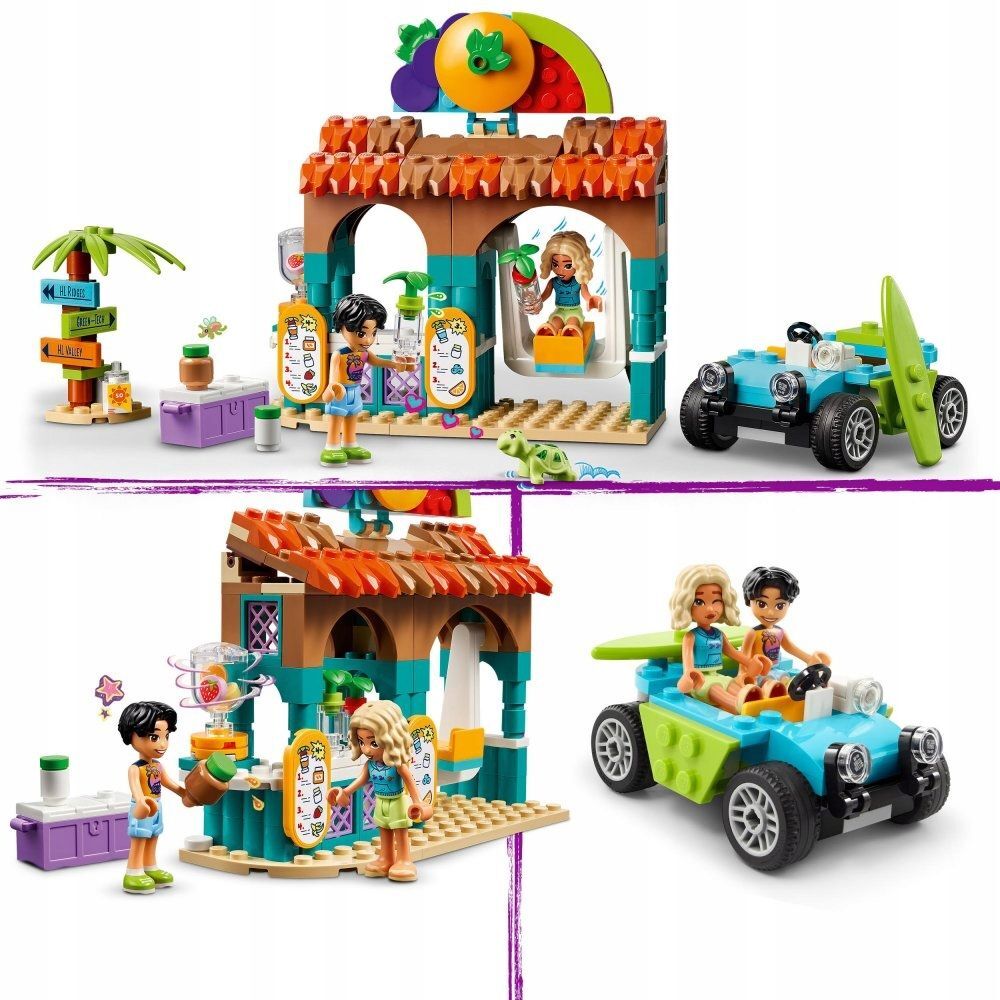 Конструктор LEGO Friends - Стойка для коктейлей на пляже - Лего Друзья  42625 купить в Москве | Доставка по России.