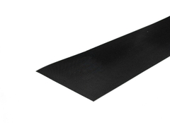 Велкро/липучка пластик, крючок, ш. 15 см, чёрный