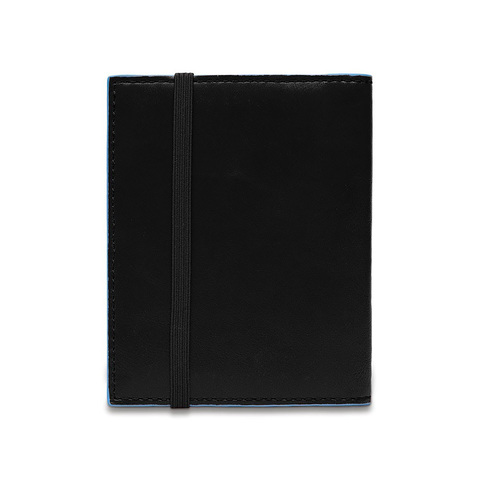 Чехол для кредитных/визитных карт Piquadro Blue Square, черный, 8,8x10,5x1,2 см