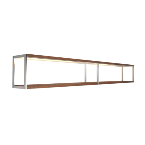 Steel shelf with wood GARAGE