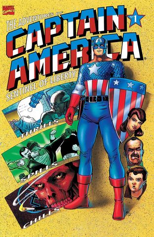 The Adventures of Captain America. Book One of Four