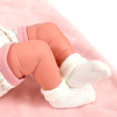 Munecas Antonio Juan Кукла-младенец Давиния в розовом, 40 см (3388P)