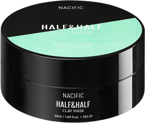 Nacific Mask Маска для лица двойная глиняная Half & Half Clay Mask