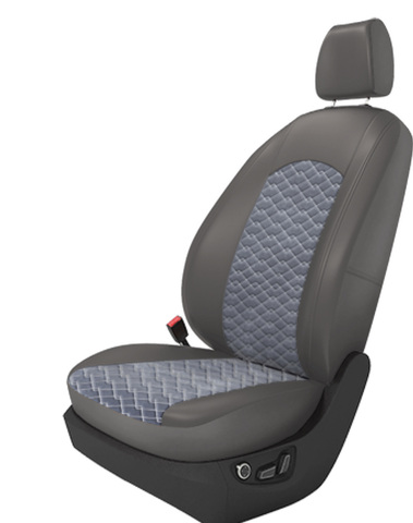 Авточехлы правый руль на 3 ряда (на заказ)