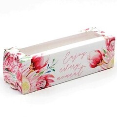 Коробочка для макаронс «Enjoy», 18 х 5.5 х 5.5 см