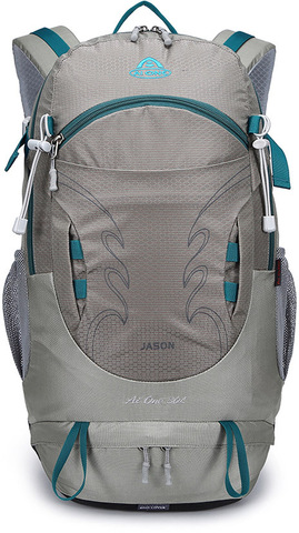 Картинка рюкзак туристический Ai One 1869B light grey - 3