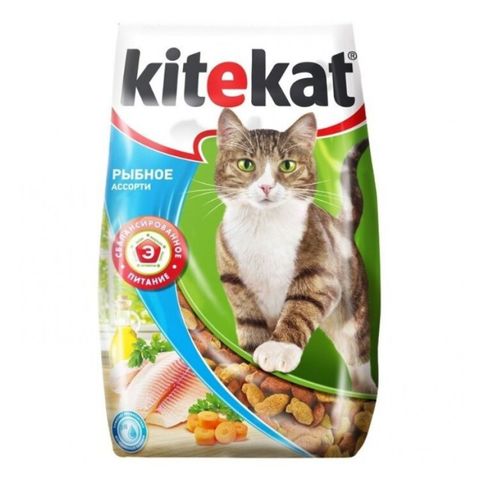 Корм KITEKAT Улов рыбака 1,9 кг РОССИЯ