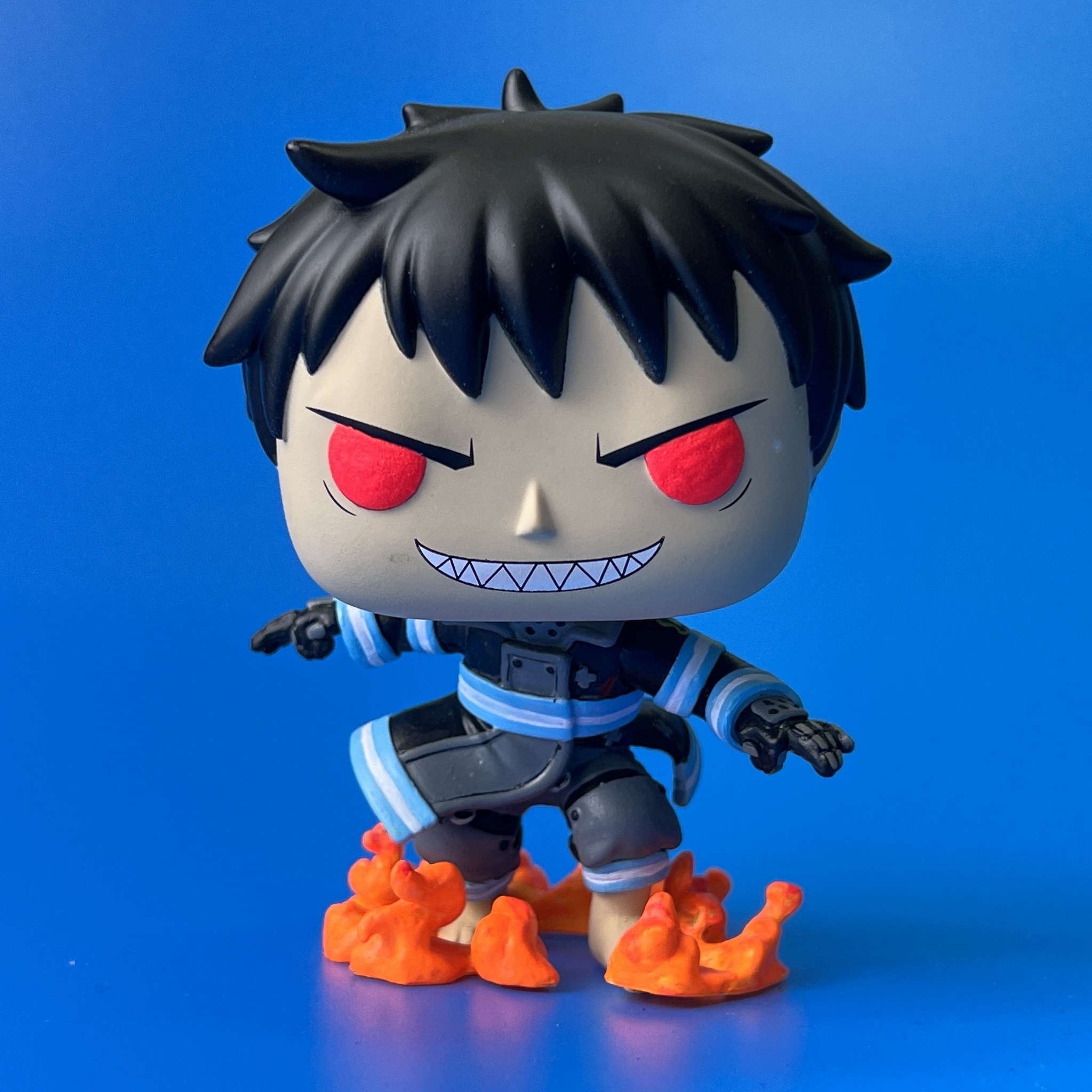 Кастомная фигурка Funko POP! Shop: Fire Force: Shinra with Fire (Glow in  the dark) (Фанко ПОП: Шинра из аниме Пожарная бригада) (Epic) - купить по  выгодной цене | Funko POP Shop