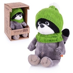 Мягкая игрушка Енотик Дэнни веселая прогулка  20 см