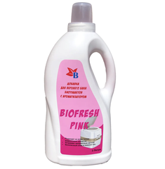 Жидкость для биотуалета Biofresh Pink (биофреш пинк) 2 литра