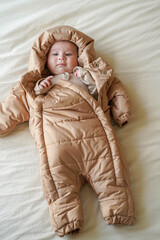 Демисезонный комбинезон Dew (бронза)