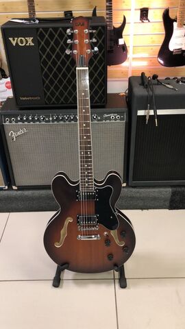 EART E-335 Brown Sunburst электрогитара, цвет санберст