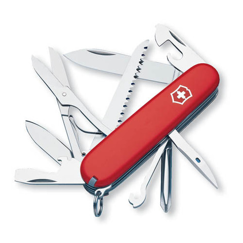 Складной нож Victorinox Fieldmaster (1.4713) 91 мм., 15 функций, цвет красный - Wenger-Victorinox.Ru