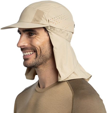 Кепка Buff Desert Cap Solid Birch Grey фото 2