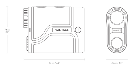 ЛАЗЕРНЫЙ ДАЛЬНОМЕР HAWKE VANTAGE 400