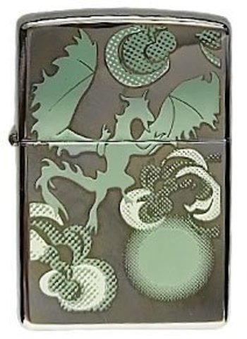 Зажигалка Zippo Dragon Spirit с покрытием Black Ice, латунь/сталь, чёрная, глянцевая, 36х12х56 мм (150 Dragon Spirit) | Wenger-Victorinox.Ru