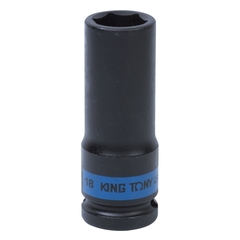 KING TONY (443518M) Головка торцевая ударная глубокая шестигранная 1/2", 18 мм