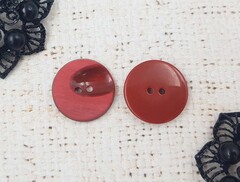 Пуговицы костюмные, d 2,2 см, малиновый