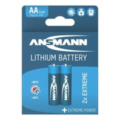 Батарейка литиевая АА/ANSMANN 1.5V - 2 шт