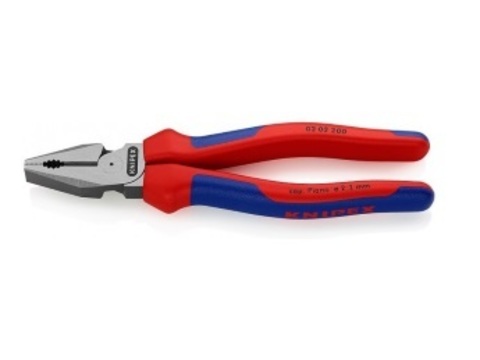 Плоскогубцы комбинированные силовые KNIPEX KN-0202200, 200 мм