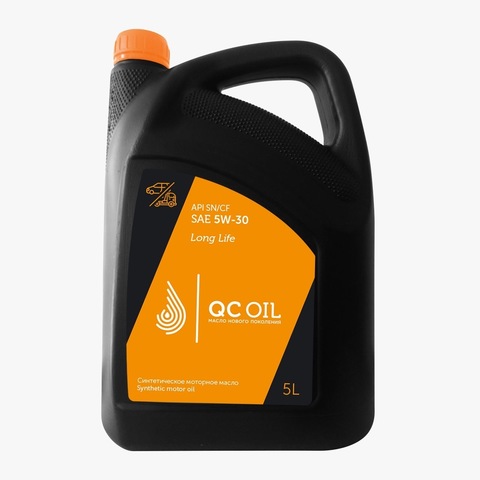 Моторное масло для легковых автомобилей QC Oil Long Life 5W-30 (синтетическое) (205л.)