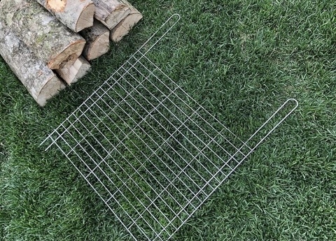 Плоская сетка на мангал 60х50 см