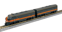 Локомотив Kato EMD F7 A-B Milwaukee Road