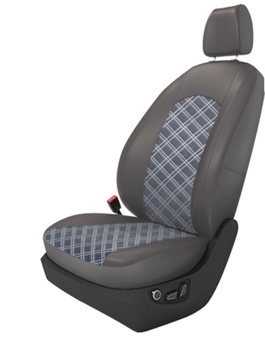 Авточехлы правый руль на 3 ряда (на заказ)