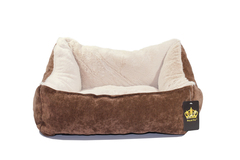 Royal pet лежанка-диван престиж вельвет шоколад №2