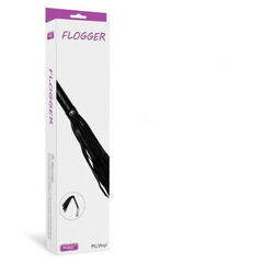 Флоггер черный (экокожа)