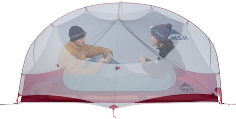 Картинка палатка туристическая Msr Hubba Hubba NX Green - 8
