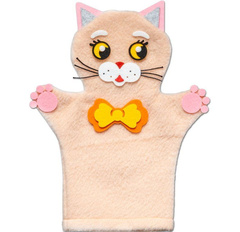 Кукла на руку "Мяу-мяу"