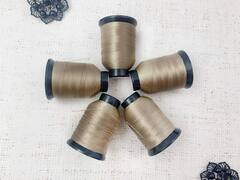 Набор ниток лавсановые 86л, 250 м, 5 шт, бежевый