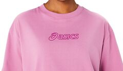 Женская теннисная футболка Asics Logo T-Shirt - soft berry