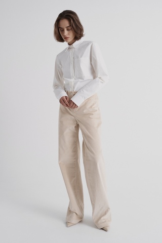 Брюки из вельвета Vintage beige