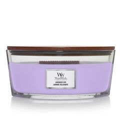 Свеча ароматическая WoodWick эллипс Lavender Spa 453.6 г