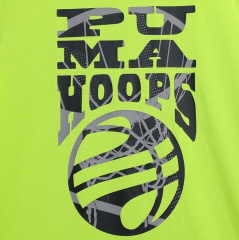 Футболка Puma BASKETBALL BLUEPRINT Tee B Lime Pow
