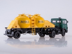 MAZ-5432 green and semitrailer K4-AMG 1:43 AutoHistory